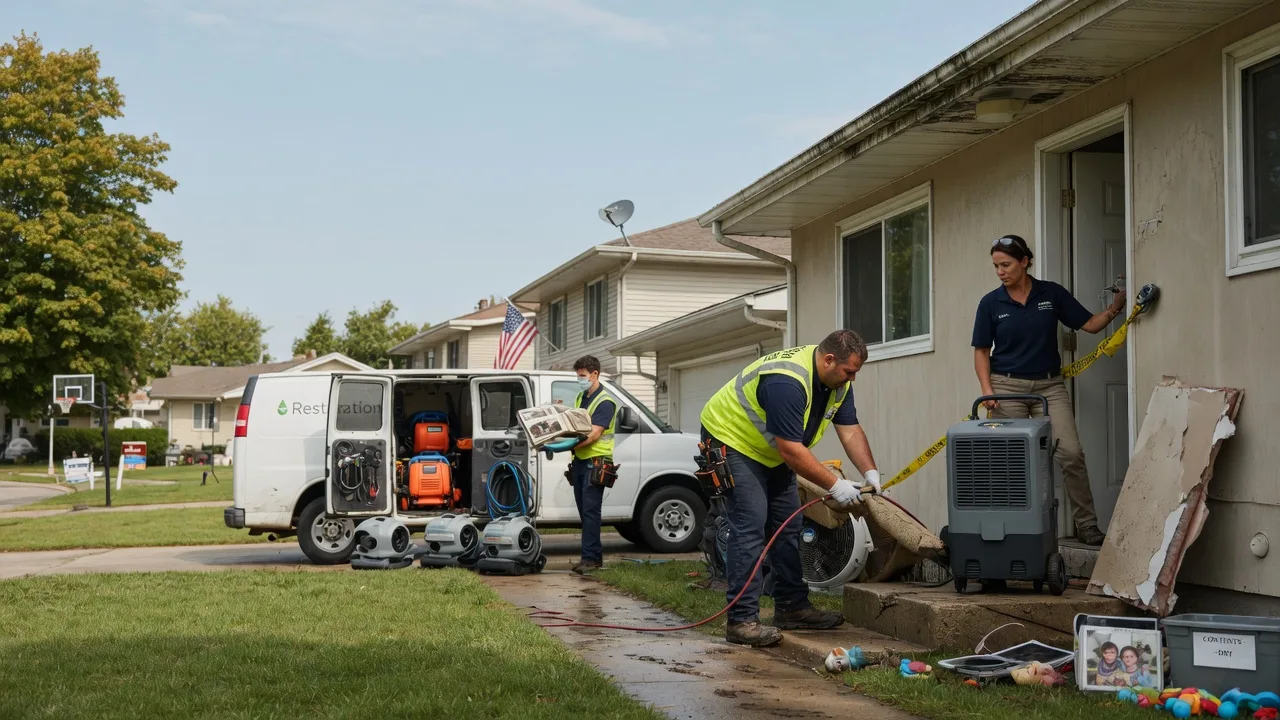 Water Damage Restoration in North Salem, IN near me